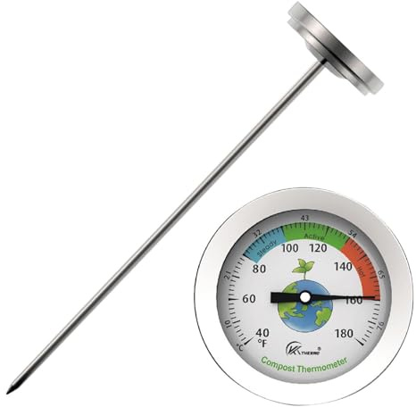 Trädgårdstermometer | 7 tum trädgårdstermometer