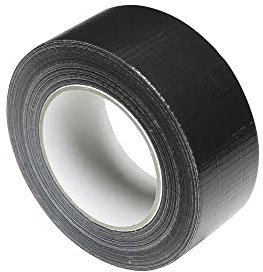 Adam Hall Accessories 58063 BLK - Cinta americana negra 50mm x 50m