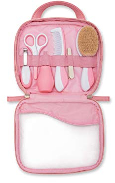 Nuvita 1146 | Set Completo per la Cura del Bambino | Trousse da Bagno | Bellezza per Neonati | Forbicine per Unghie e Capelli | Ideale per Asilo e Viaggi | Senza BPA | Marchio UE | Design Italiano