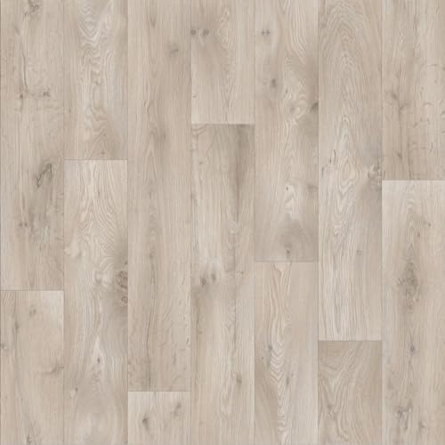 Beige Anti-Slip Cream Stone Effect Vinyl Flooring Roll For LivingRoom, DiningRoom, Kitchen, 2.3mm Vinyl Sheet, Waterproof Lino Flooring-2m(6 ' 7) X 1m(3 ' 3)-2m²