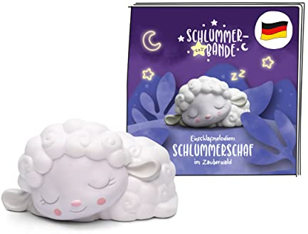tonies Hörfiguren für Toniebox, Schlummerbande – Einschlafmelodien – Schlummerschaf im Zauberwald, Schlaflieder für Kinder ab 3 Jahren, Spielzeit ca. 140 Minuten