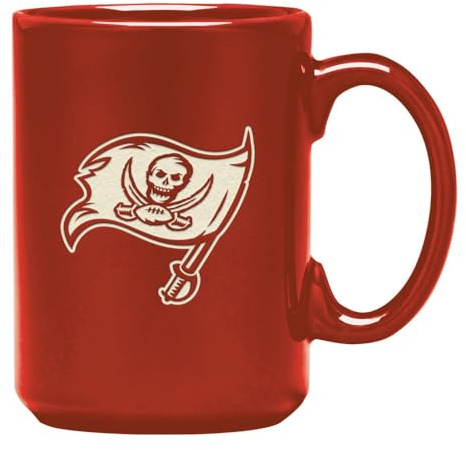Tampa Bay Buccaneers NFL Tasse Becher Mug ** Lasergravur ** besonders hochwertig 450 ml