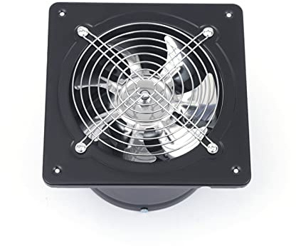 RibasuBB 7 Badlüfter Lüfter 40W Industrie Axialventilator 150mm Gebläse Lüfter Wand Fenster Abluft 2800r/min Für Küche Bad Gewächshaus Garage