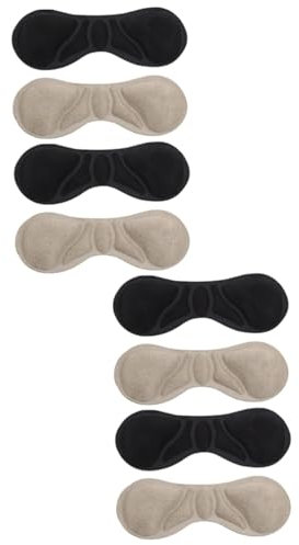GLEAVI 2 Sets Schuhpolster für Damen Selbstklebende Fersengriffe und Aufkleber Weich und für High Heels 4 Paar