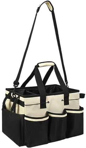 YUNFANG Cleaning Organiser - Cleaning Tote Detailing Bucket Organizer - High Capacity Detailing Bucket Organizer for Dining Room Kitchen Hotel Trunk