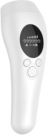 KEAOZVFE Depilazione Laser con Punto di congelamento, depilazione IPL per Uomini e Donne, Dispositivo per la depilazione Domestica, Adatto per l'uso su Viso e Corpo