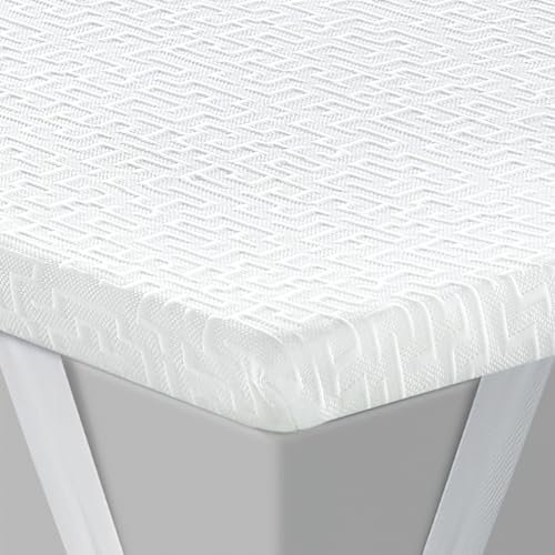 MBLKOIAL Matratzen Topper 180x200cm Höhe 5 cm Bequeme Schaumstoff MatratzenTopper für Boxspringbett unbequemem Betten Schlafsofa Matratzenauflage Bezug Waschbar
