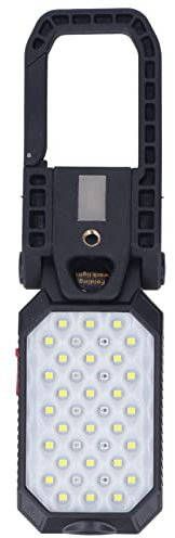 Luce Magnetica, Luce Lavoro Magnetica, Torcia Magnetica Cob Light 1000 LED Ricaricabile con 3 modalità Luce, Gancio, Indicatore Batteria per Emergenza Campeggio