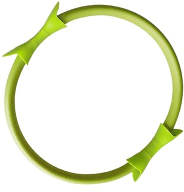 Pilatesring – pilatesutrustning | dubbelt handtag grepp träningskirrkel fitnessutrustning bäckengolvstärkare ring för kvinnor inre lårtränare