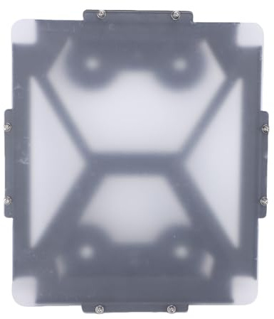 Fafeicy Supporto Magnetico per Mini Parabola con Copertura Protettiva in Acciaio Legato e Piastra in PC Protezione a 360 Gradi Installazione Tetto Dell'auto