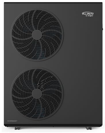 ALSAVO Bomba de Calor Aire-Agua Monobloque INVERBOOST HEAT R32 16kW, Monofásica con Doble Ventilador, Clase Energética A+++, Calefacción, Refrigeración y Agua Caliente Sanitaria
