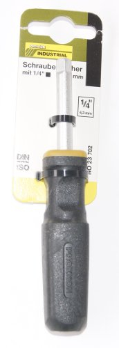 PROXXON 23702 2223702-Mango Destornillador 1/4, Multicolor, 140mm