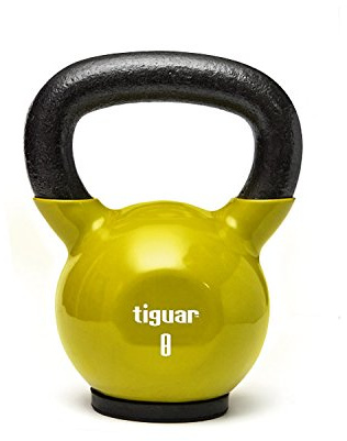 tiguar Kettlebell 8 kg Oliv Krafttraining Gewichte Sport Home Fitness