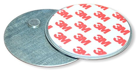 Summit Rauchmelder Magnethalter - Selbstklebende Magnethalterung für Rauchmelder - 70mm Durchmesser
