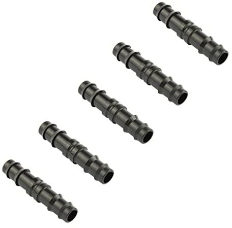 5-er Set Schlauchverbinder gerade 1/2 Zoll für CS Perlschlauch Premium/Profi