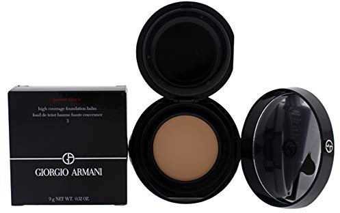 Giorgio Armani Power Fabric High Coverage Foundation Balm Kompakt Foundation, 3, 30 g