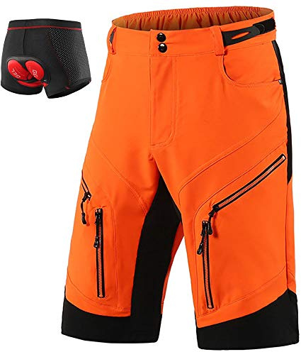 LXZH Cuissard Cycliste Homme Gel 5D Rembourré, Shorts Vélo VTT Route Sports Pantalons Sport Extérieur sous-vêtements Anti-Transpiration Respirant