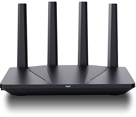 Encrouter Wi-Fi 6 VPN Router (ENC-AX1800A), High-Performance Built-in VPN Smart Home Router, VPN Protection for Your Entire Household, Cloud Access and GEO-IP Unlock, 1-Year Free VPN Subscription