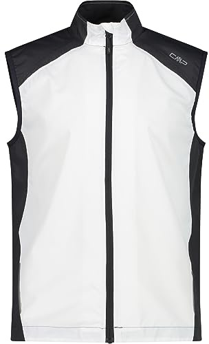 CMP Gilet da Ciclismo da Uomo Bianco-Antracite 48