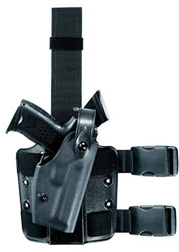 Safariland 6004 TAC Mini Beinplatte, mit kompletter Bebänderung/olivgrün