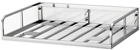 304 Stainless Steel Microwave Oven Rack Bracket Oven Rack Wall-mounted Double-layer Kitchen Rack Storage Rack Under Shelf Storage