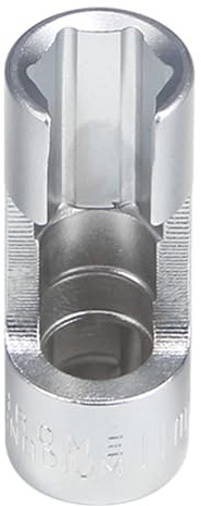 11MM (3/8DR) Difficult Access Diesel Injector Fuel Line Socket Set Difficult Access Flare Nut Wrench Spanner for Wired Temperature Sensors, Thermo Switches, ABS Tube, Master Cylinder, Coolant, etc