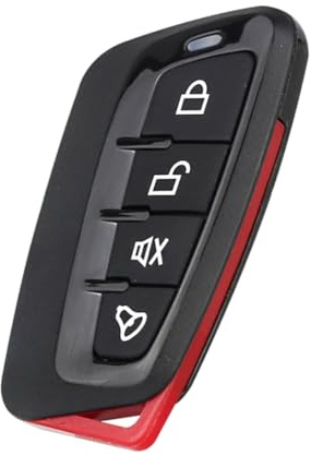 LYEAA 315 MHz/433 MHz Apriporta Garage Codice di Apprendimento Wireless Telecomando a 4 Pulsanti Portachiavi Clonazione Telecomando for Cancello Porta Garage Auto