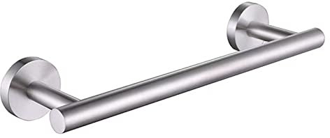 YYLIVING Portasciugamani da Bagno, portasciugamani da Bagno in Acciaio Inossidabile Srack Single Pole Stand/Sier