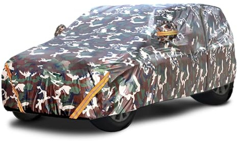 Cubre Coche Exterior Compatible con Jaecoo 5 EV 2025, Funda Coche Impermeable Transpirable Winter Lonas Protectora para Auto Resistente Lluvia Nieve