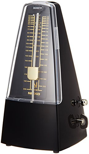 Nikko Metrónomo estándar negro 226 (importación de Japón)
