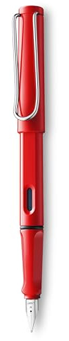 Lamy Safari Füllfederhalter, Rot (L16F)