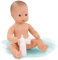 Götz 0754010 Newborn Aquini Junge Puppe - 33 cm große Badepuppe mit gemalten braunen Augen und ohne Haare - Badebaby ab 18 Monaten