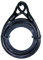 Security Plus 12024701 Schlaufenkabel LK, Schwarz