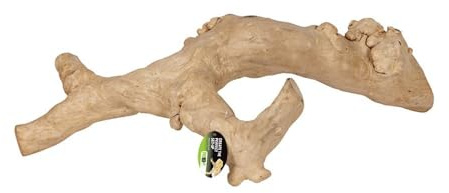 ProRep Jakarta Reptile Branch Large | Natural Coffee Wood Climbing Branch | Arboreal Vivarium & Terrarium Decor | Basking & Enrichment Accessory | Large Size for Spacious Setups