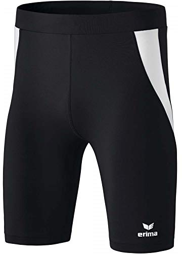 Erima Short pour Enfant. 5-6 Ans Noir/Blanc.