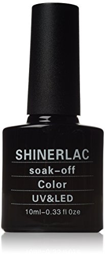 Bluesky Gel Nail Polish, Shinerlac 100 Long Lasting, Chip Resistant, 10 ml (Requires Drying Under UV LED Lamp)