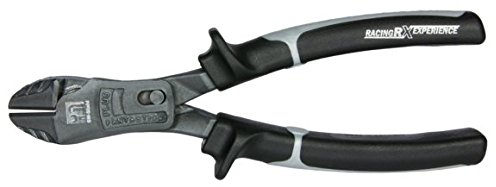 SW-Stahl 40536SB Kraft-Seitenschneider, RX, 200 mm I Kraft Zange Schneidleistung I Seitenzange Titan Beschichtung I 2 Komponenten Griff ergonomisch I Werkzeug Zange für Draht