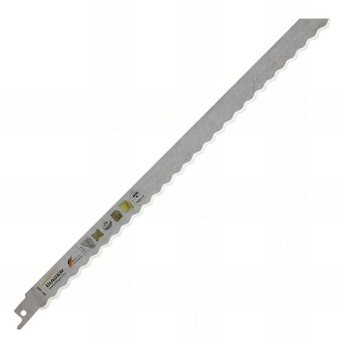 Diager - 2 lames de scie sabre HCS Lu. 280 mm spécial matériau isolant - L200SL3002 - Diager