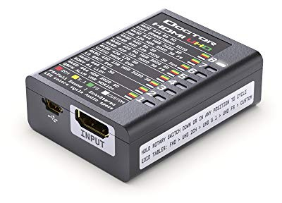 HDFury Dr HDMI 4K EDID Manager Emulator HDMI 2.0b 4K 60Hz | HDMI EDID Manager Emulator 4K 60Hz HDMI 2.0b, HDCP kompatibel, löst Handshake Probleme, Verstärker, EDID Bänke, HDMI Repeater