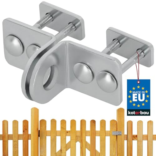 KOTARBAU® Überfalle 30 mm Kellerverschluss Sicherheitsüberfalle für Vorhängeschloss Schloss Vorrichtung Türbeschlag Türvorhängeschloss Verschrauben