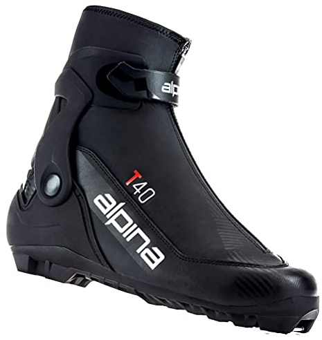 Alpina T 40 NNN Cross Country Ski Boots 2022-45/Black-Red