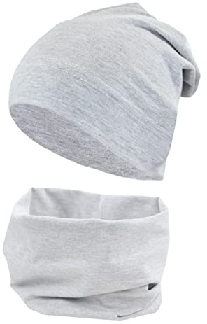 TupTam Jungen Beanie Mütze und Schlauchschal 2er Set