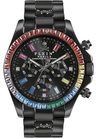 Philipp Plein Herren Chronograph Armbanduhr Nobile