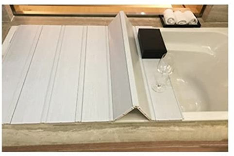 Copertura Vasca da Bagno Coperchio for Vasca da Bagno Largo 75 Cm, Pannello Isolante for Vasca Pieghevole, Copertura for Vasca da Bagno in PVC Antipolvere E Impermeabile, Facile da Pulire