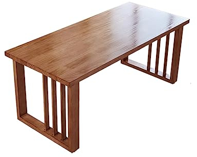 Laptop-Tisch Computertisch PC-Tisch aus massivem Holz, einfacher und moderner Heimschreibtisch, Desktop-Büroschreibtisch, großer Plattentisch, langer Schreibtisch, Arbeitstisch, Büro-Werkbank, PC-Tisc
