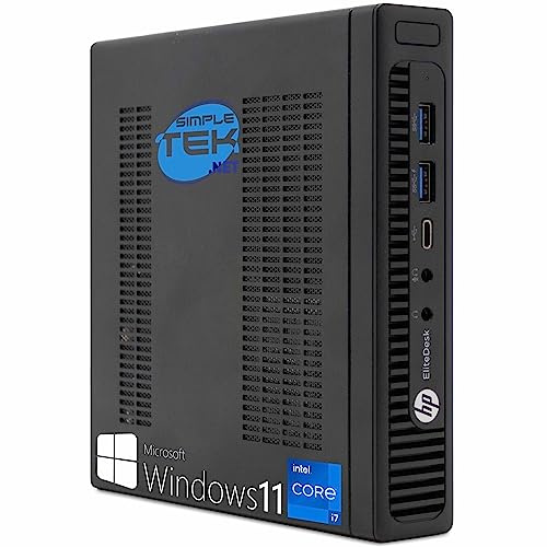 HP EliteDesk 800 G2 MiniPC Core i7-6700 3.4 GHz / 16GB RAM / 480GB SSD/Windows 10 Pro (reacondicionado)