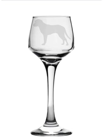 Chesapeake Bay Retriever Engraved Sherry Glass, Animal Dog Gift for Women, Gift for men