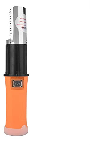 Headerbs Squamapesci Elettrico, Potente Raschietto per Squame e Pulitore con Nuovo Design, Veloce Ed Efficiente per Carpe, Carassi, Carpe Erbivore e Altro, (Adattatore di Ricarica con