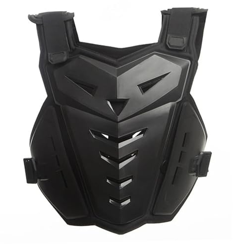 Peosaard Chest Protector Motocross Adult Body Armor Vest,Breathable Chest Back Protector Dirt Bike Gear for Men Mountain Bike Racing Off-Road