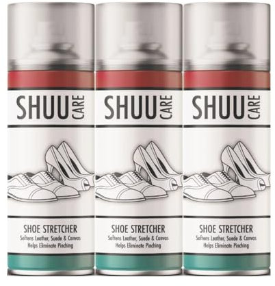 SDMAX Shoe Stretcher Aerosol Spray Paint, Leather Softener, Quick Drying, Non-Cracking, Long Lasting, Easy To Use, Lightweight And Portable, Multipurpose Use, 250ml (3PCS)